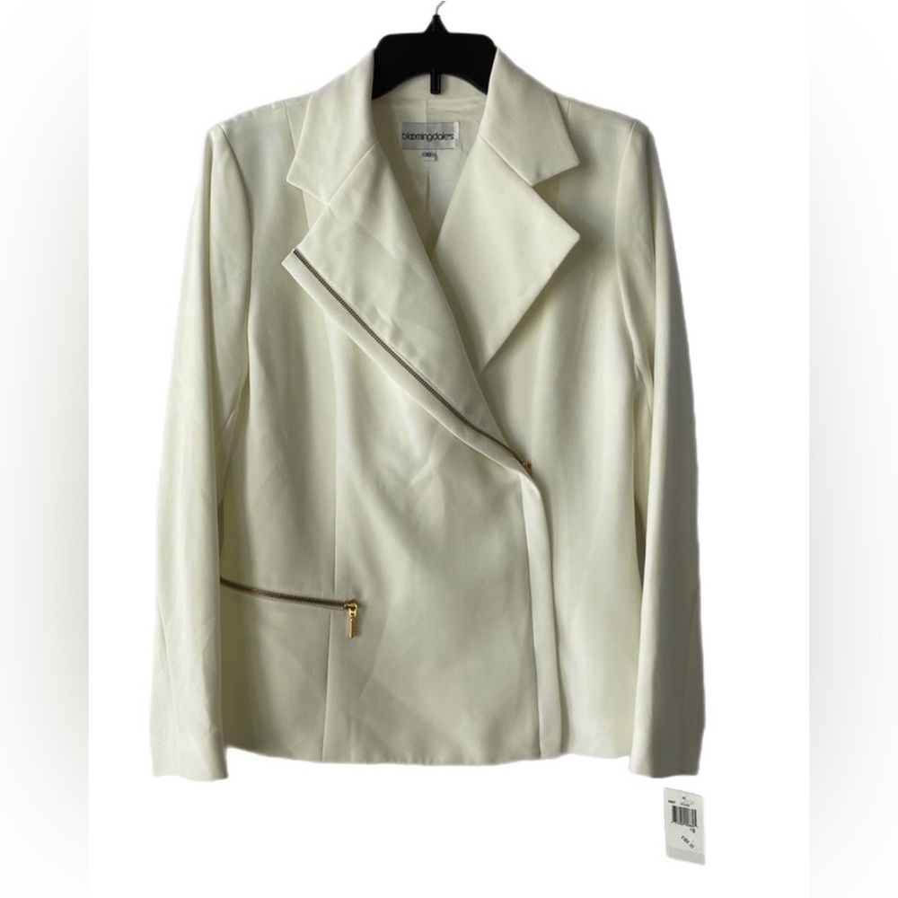 Vintage | NWT Bloomingdales Blazer Ivory (Size 10)